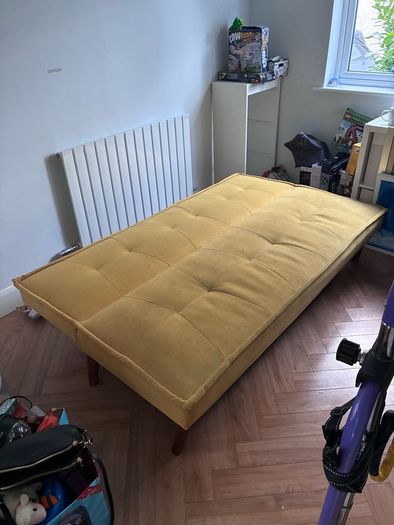 Foldable couch bed