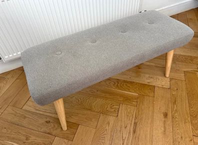 Beautiful Grey Footstool