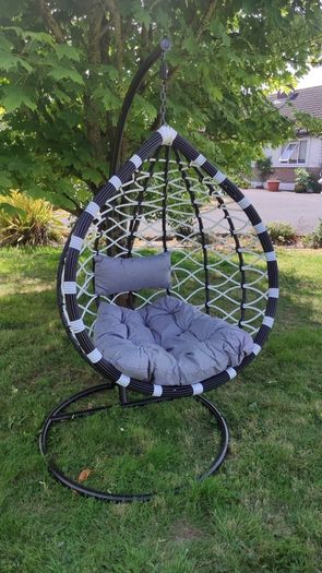 outdoor swing Rattan garden single.