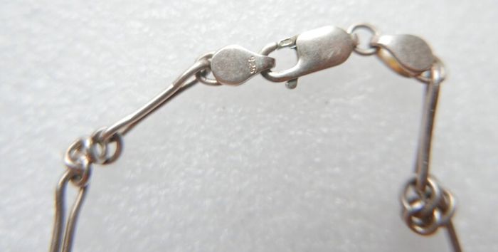 Sterling Silver 925 Link Bracelet