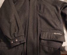 New mens wool mix lined coat