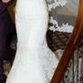Designer Full Lace Wedding Dress - UK size 10 Image 7