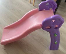Grow'n Up Slide Pink +  Inflatable Horse Red