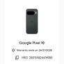 Google Pixel 10 .Google warranty until Jan 28 Image 7