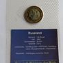 Russia vintage Bimetallic collector coin | 100 Roubles 1992 BUNC Two headed Eagle Image 3