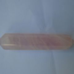 Rose Quartz, Crystals, Gemstones, Double terminated point, Rose Quartz DT point