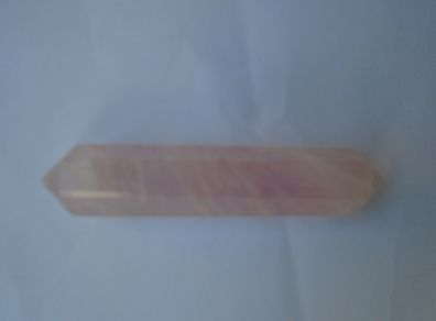 Rose Quartz, Crystals, Gemstones, Double terminated point, Rose Quartz DT point