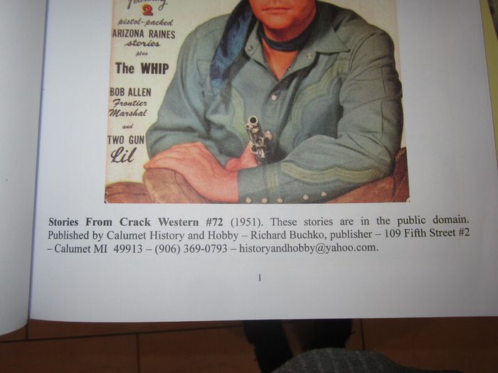 REPRINT    crack western