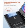 10.1 inch HD Swivel Display Screen, 4 Hours Built-in Rechargeable Battery, Dual Speakers, Support Sync TV/USB/SD Card/CD/DVD, Car Charger, AC Power Adapter, Remote Control Image 3