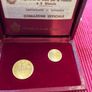 San Marino 1979 Gold Coins 2 & 1 Scudi Set Rare Image 2