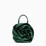 Satin Crossbody Handbag. Deep Silky Green. Brand New With Tags  35.99e new from Zara. Quality Satin dress bag. Beautiful Image 9