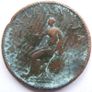 1806 Halfpenny - George III British Copper Coin Image 4