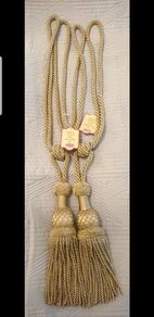 Lovely Gold Curtain Tie Backs