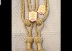 Lovely Gold Curtain Tie Backs