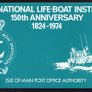 1974 Isle of Man 150th Anniversary of Royal National Life-Boat Institution Commemorative Stamp Presentation Pack Image 2