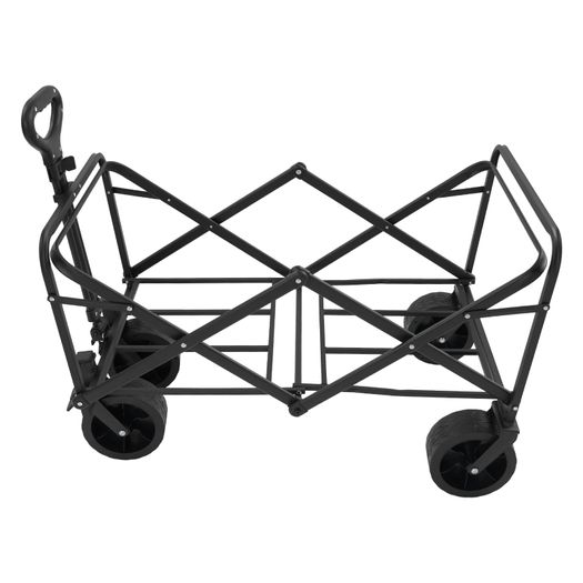 Camping trolley/ Huge wide wheels Beach wagon/ Garden cart/ Wagon cart/ Trolley Heavy Duty, Large Folding Wagon with Wide All-Terrain Wheels, Garden Cart Pull Along Hand Truck for Camping Beach Fishing