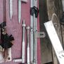 Large gate hinges draw bolt an gate stop Image 4