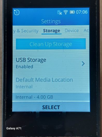 NOKIA KaiOS Flip Phone, Model Nokia 2027 Flip, 4GB, KaiOS 2.5.2 in excellent condition