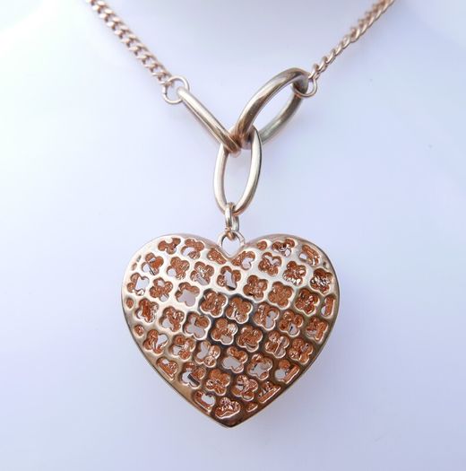 August Woods Jewellery Gold Plated Unique Pendant and Chain