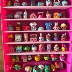 Shopkins collection with case