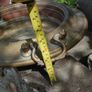 Cachepot for plant/flowers, solid brass/copper Image 10