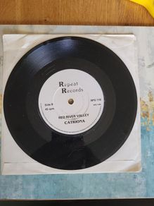 Catriona In An Irish Country Home Red River Valley 7 inch vinyl single