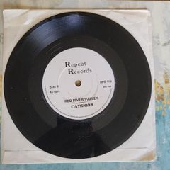 Catriona In An Irish Country Home Red River Valley 7 inch vinyl single