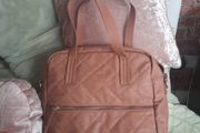 large tan handbag from only