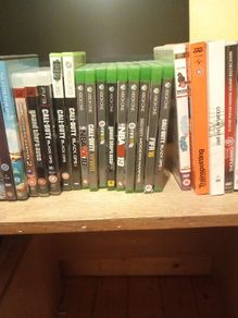 Job lot xbox games, PS3 and DVd's