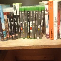 Job lot xbox games, PS3 and DVd's