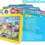Educational Tablet Toy to Learn Alphabet, Numbers, Colours, Shapes, Animals, Time for Toddlers Ages 2 to 5 Years Old Image 2
