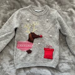 Christmas jumper, unisex, 110cm (4-5 years), please read ad!