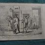 2 x Mid 19th Century Engraved Caricatures by George Cruikshank Image 8
