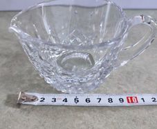 Lovely small Dublin crystal milk jug. No.66