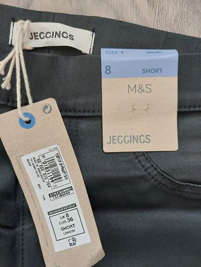 M&S Leather jeggings