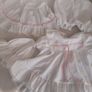 New baby 4 piece lace dress set Image 3