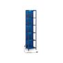 Bookcase Narrow  with 6 levels and LED lights with 25 colors, 6 brightness levels, 10 flashing modes, and 6 flashing speeds Image 5