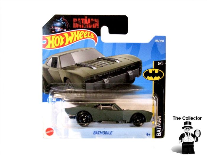 Hot Wheels The Batman Batmobile Olive Green Diecast Car Brand New Sealed