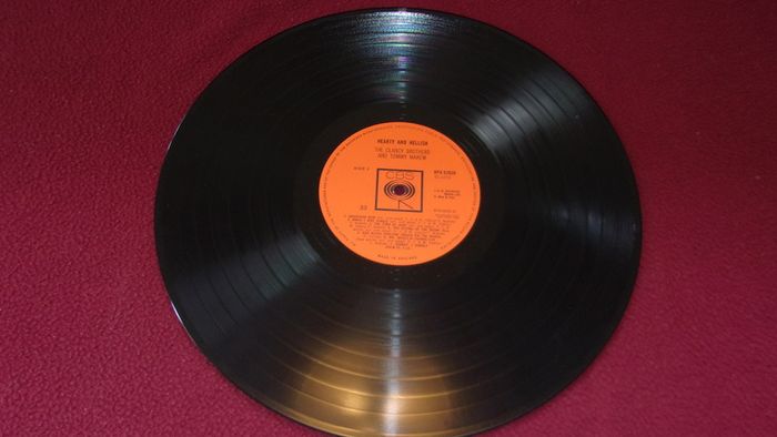 The Clancy Brothers And Tommy Makem Hearty And Hellish 1962 Uk Pressing Lp