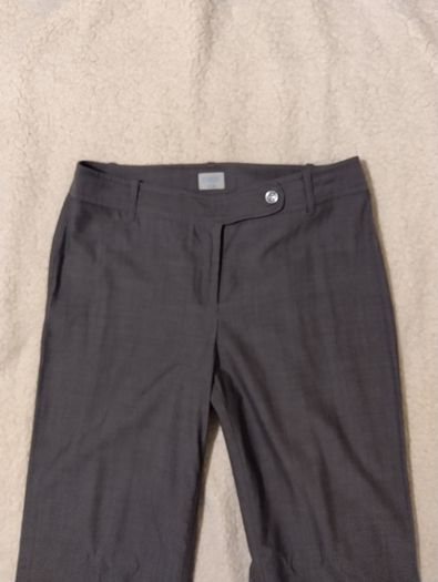 Oasis Grey Wool Mix Trousers