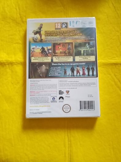 The adventures of Tintin The secret of the Unicorn brand new Nintendo Wii Games Original