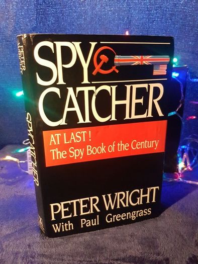 Spycatcher Book. Peter Wright With Paul Greengrass..