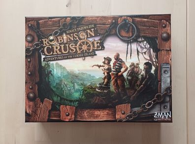 Robinson Crusoe: Adventures on the Cursed Island Board Game Z-Man Games Edition 2013 OOP