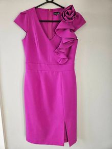 Elegant fuchsia dress
