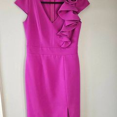 Elegant fuchsia dress