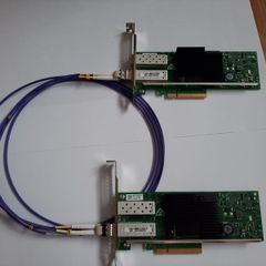 10Gb Network bundle 2x dual 10Gb network card + 3m fibre cable
