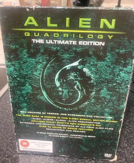 Alien Quadrilogy: The Ultimate Edition (DVD) 9-Disc Special Edition Box Set