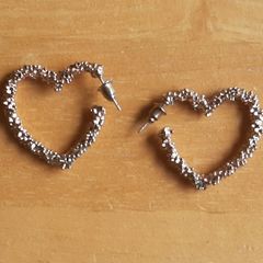 Beautiful heart earrings