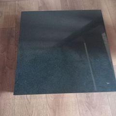 new granite fireplace/stove heart