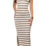long striped dress size 6-8-10 Image 2